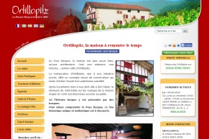 Ortillopitz, maison basque de Sare